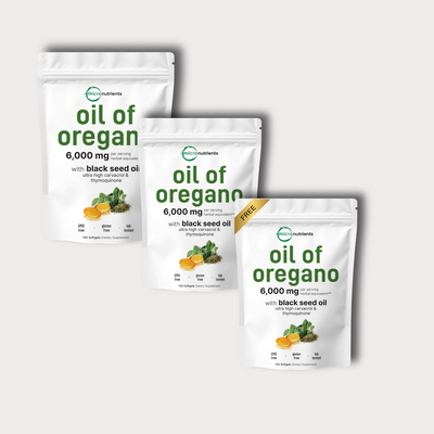 Micro Nutrients® Oregano Oil with Black Seed Oil